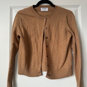 Old Navy Women's Camel Cardigan Sweater woman’s size small